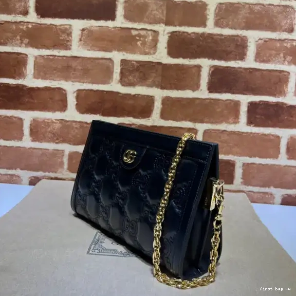 Firstbag ru shoulder matelassé GUCCI leather GG bag 0615